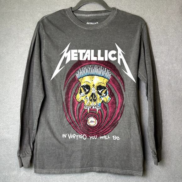 Metallica In Vertigo You Will Be NWOT Long Sleeve Band Concert TShirt Small - Picture 1 of 3